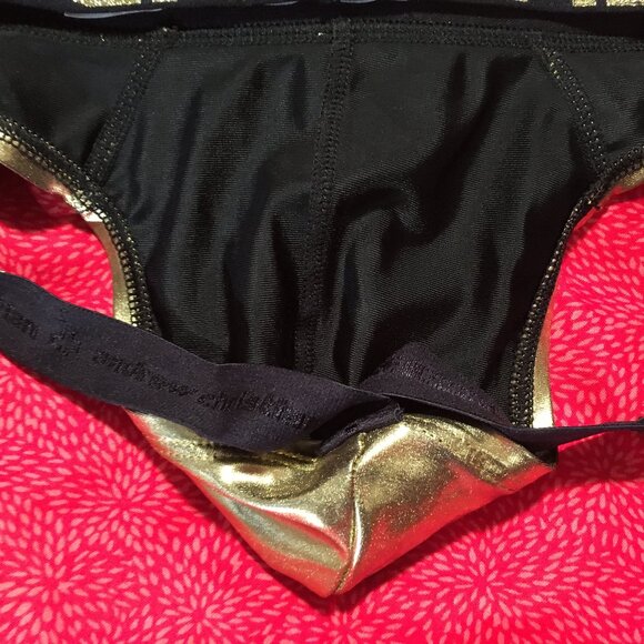 Andrew Christian Golden Boy Brief Jock Size LARGE 🆕🩲🌟 - Picture 9 of 12